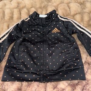Infants, girls, ADIDAS track jacket , sz 6 months, like new , super cute